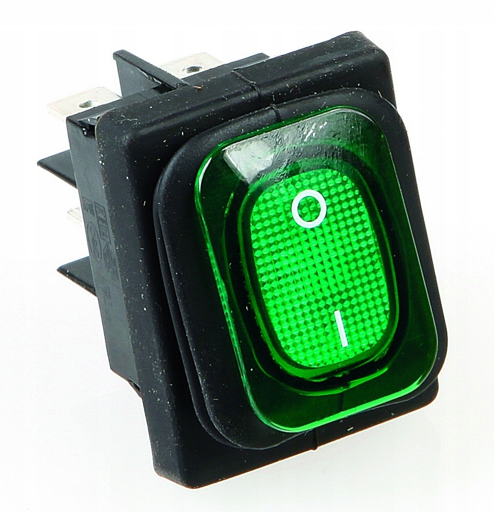 Przełącznik Kołyskowy Do Urządzeń Gastronomicznych 30x22mm 250v 20a 2no 0-I