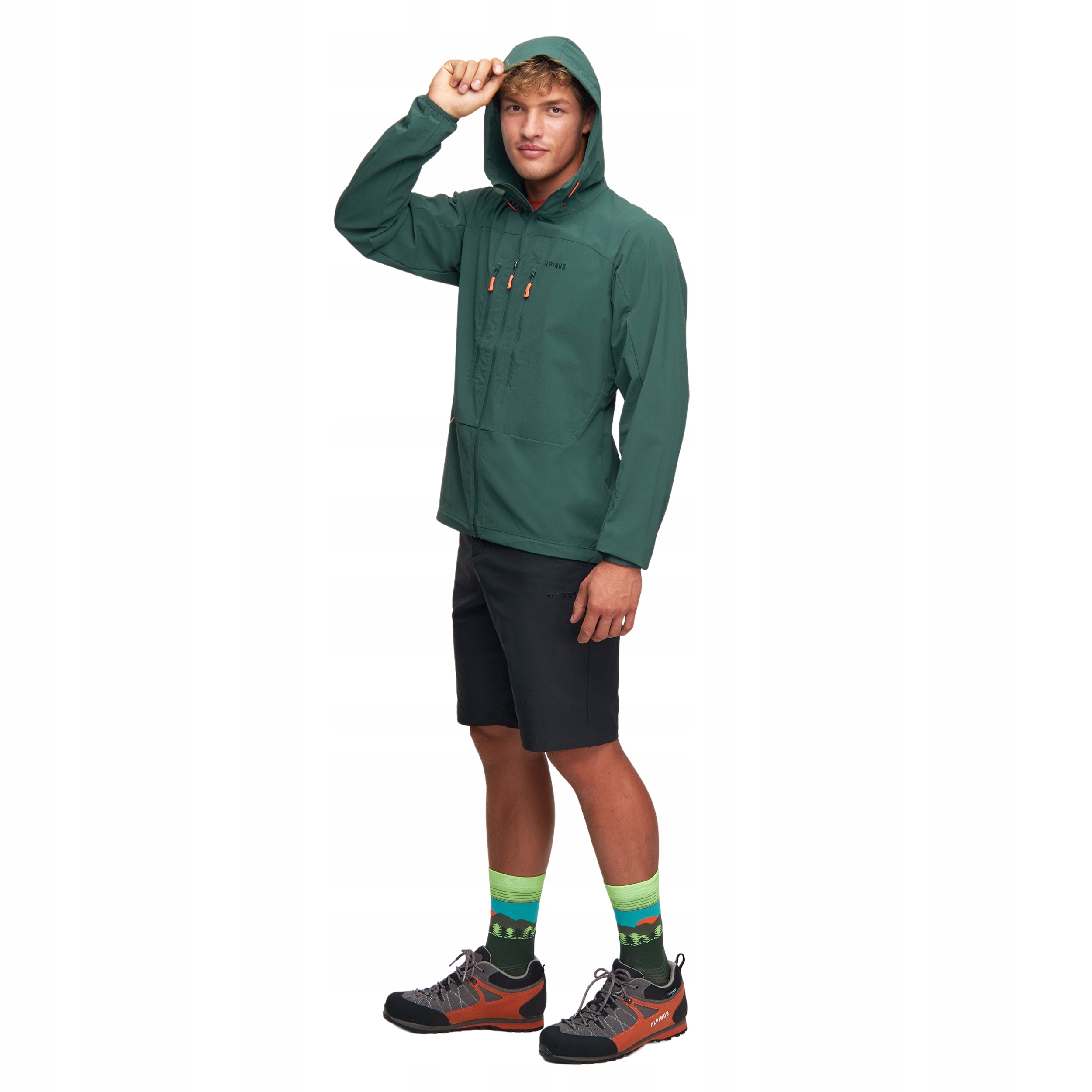 Lehká pánská softshellová bunda Alpinus Pourri S