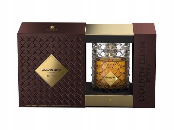 Riiffs Golden Elixir Reserve 100ML Extrait Unisex Dámské Parfémy Pánský