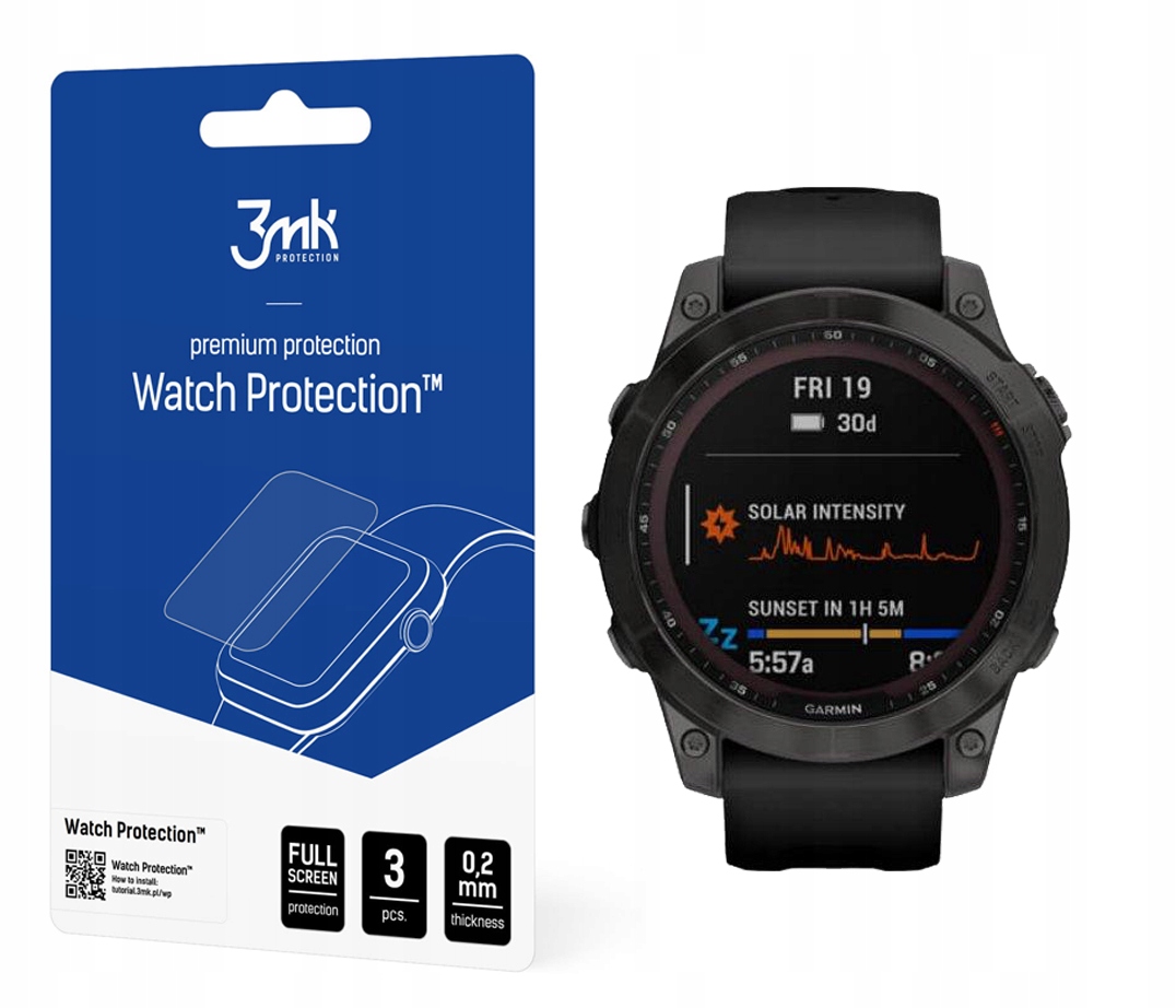 

Szkło FlexibleGlass 3MK do Garmin Fenix 7 Watch
