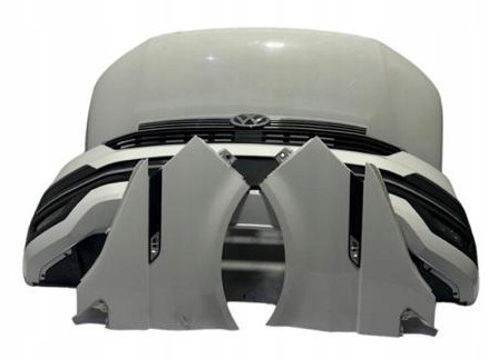 ZESTAW CZĘŚCI DO PRZEROBIENIA PRZODU Z VW T5, T6 NA T6.1 MASKA, ZDERZAK ITD Jakość części (zgodnie z GVO) O - oryginał z logo producenta pojazdu (OE)
