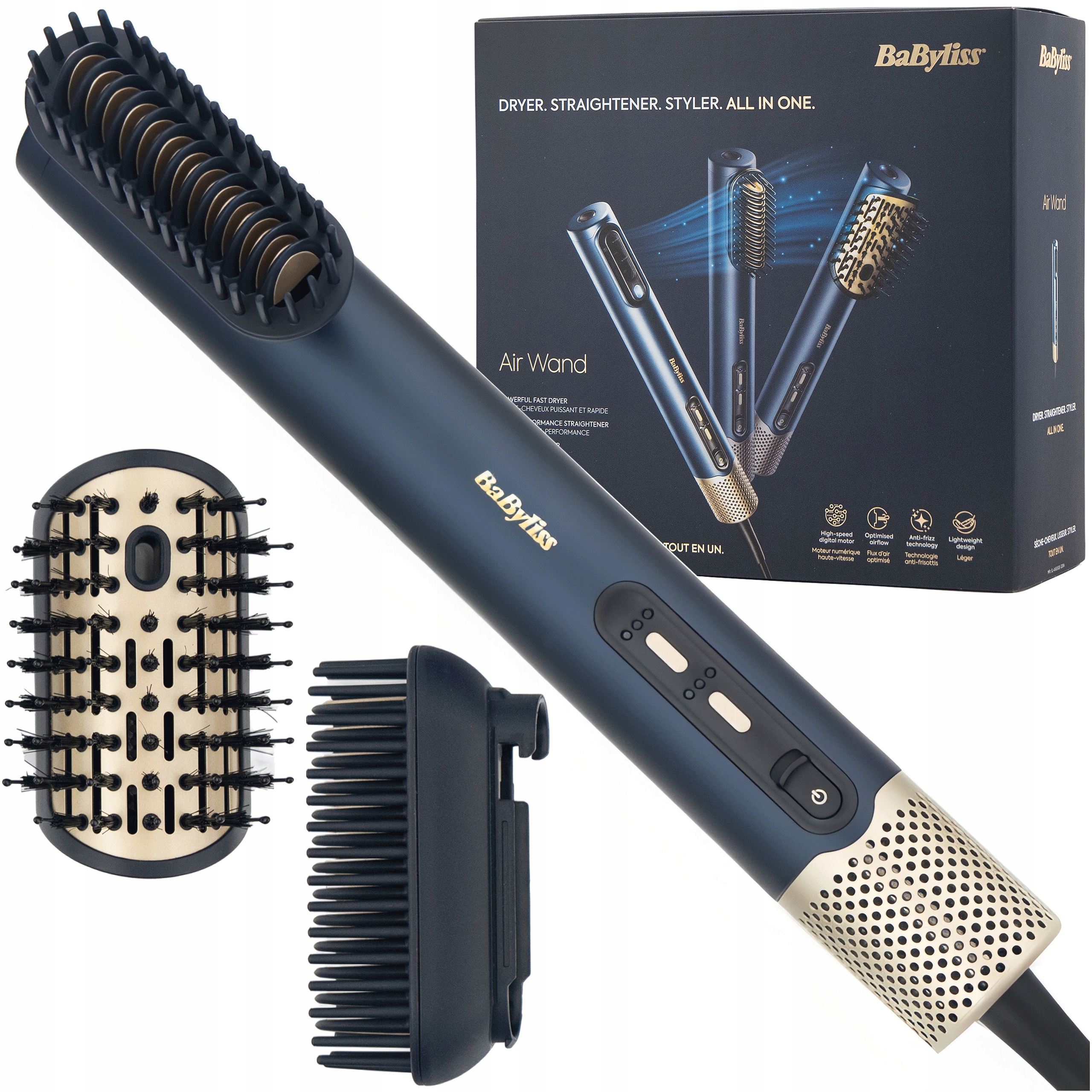 Sušička Babyliss AS6550 Air Wand 3v1 sušená, pridajte objem