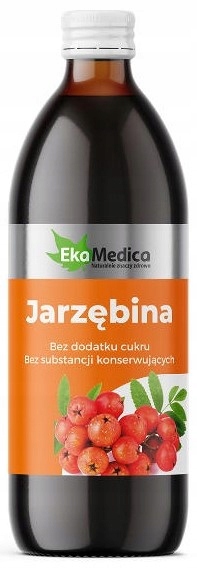 

EkaMedica jarzębina sok bez cukru Wit. C 500 ml