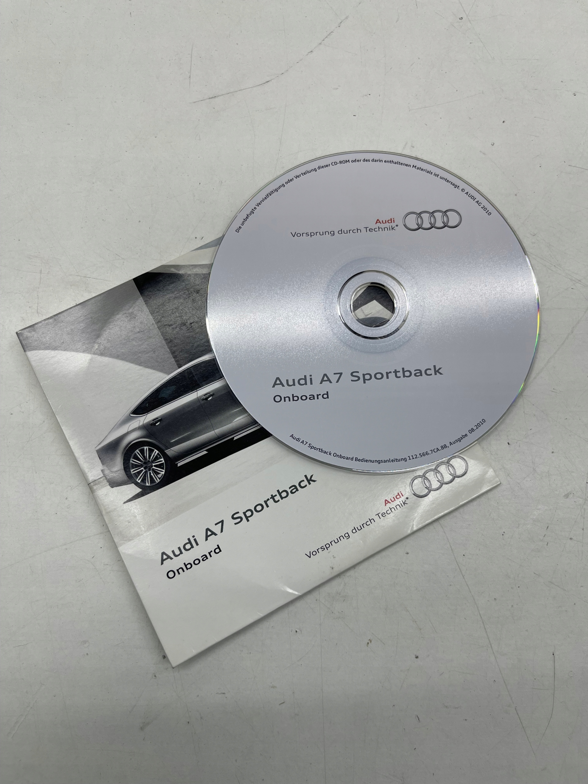 AUDI A7 C7 abdeckung zmieniarki der Navigation ONBOARD