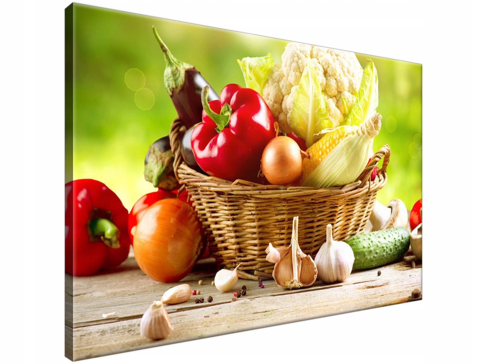 

Obraz drukowany Warzywa organiczne 90x60 tanio