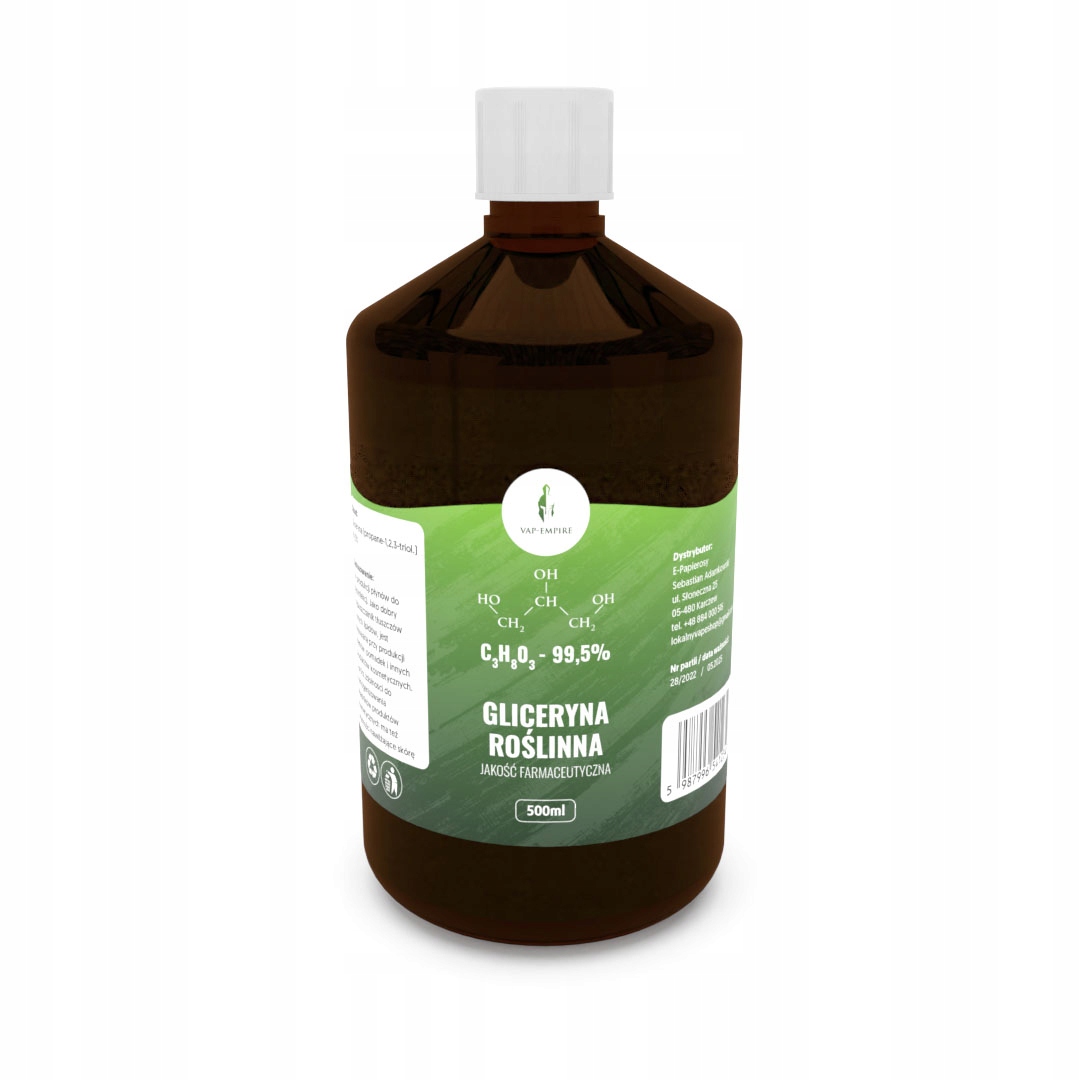 

Gliceryna Roślinna 500 ml
