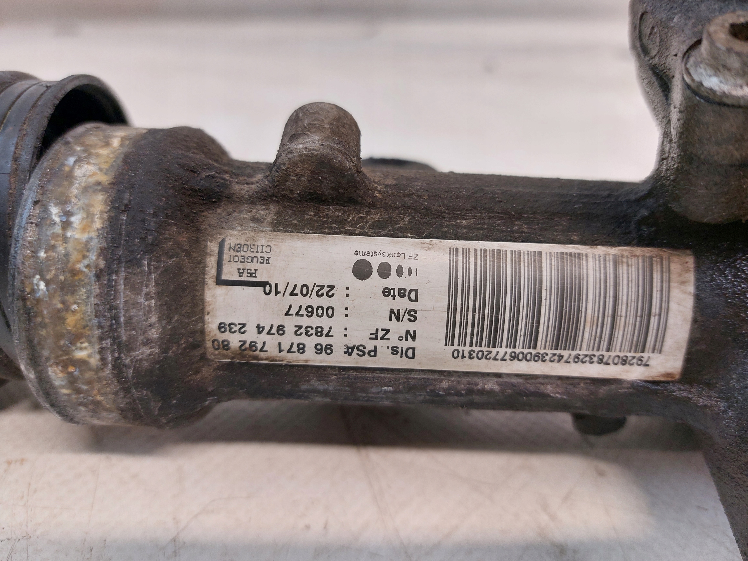 Boîter direction CITROEN C5 X7 III