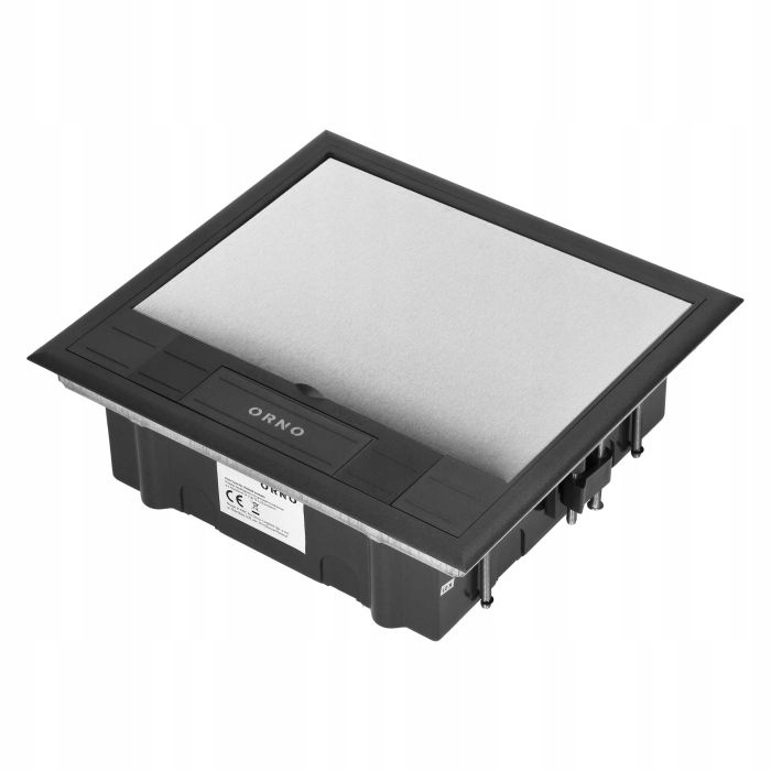 Podlahová krabice pro modulární zásuvky 6 x 45 x 45 mm nebo 12 x 22,5 x 45 mm