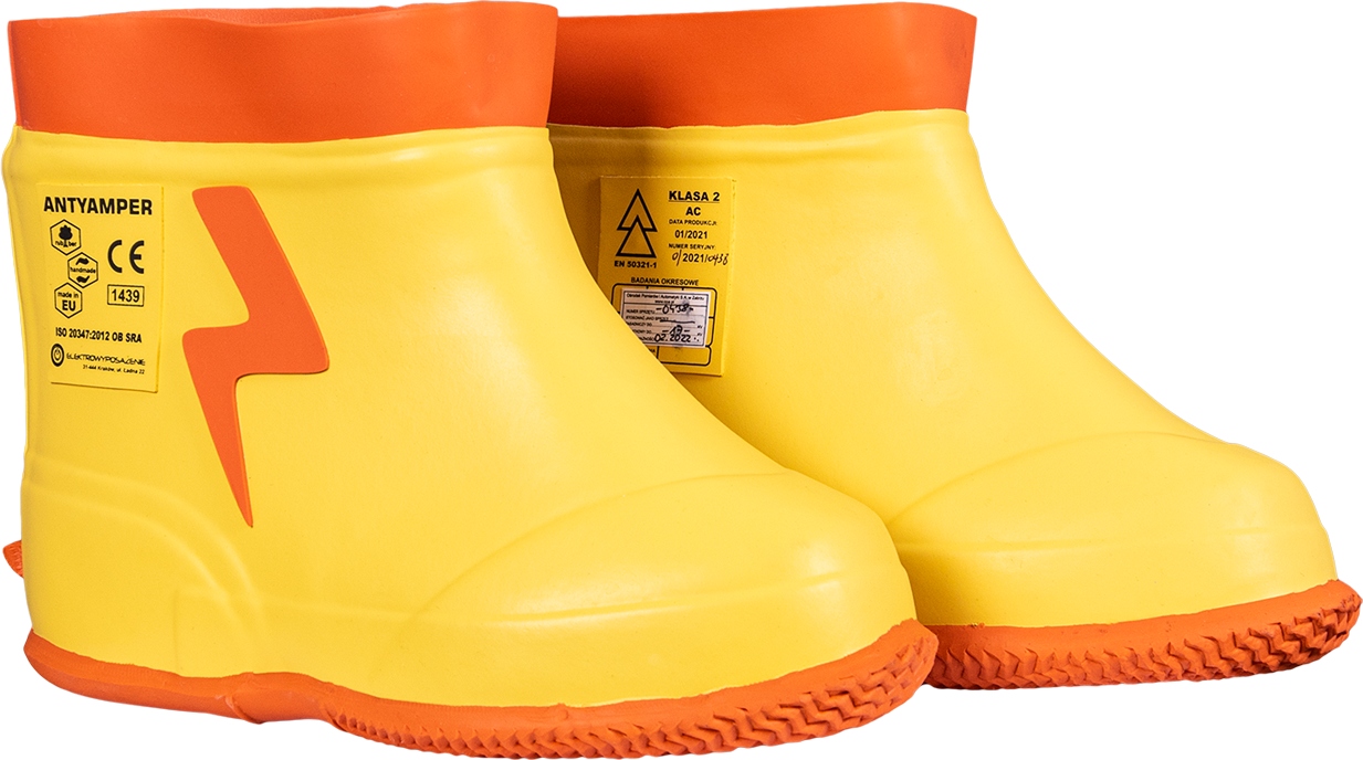 Buty gumowe elektroizolacyjne Antyamper klasa 2 (do 17kV) r.4