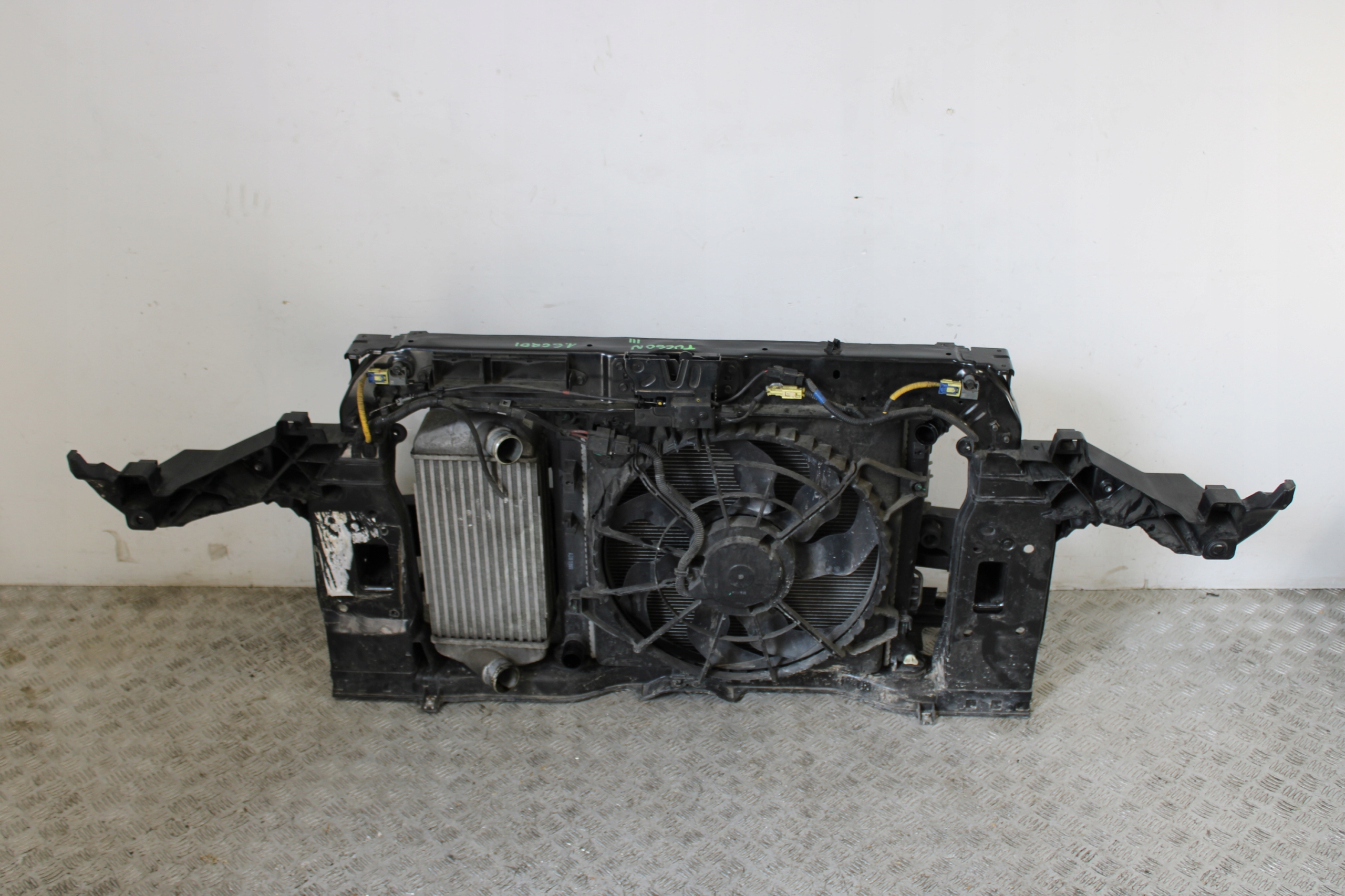 support panel for radiators front pillar radiator HYUNDAI TUCSON III 3 1.6 CRDI