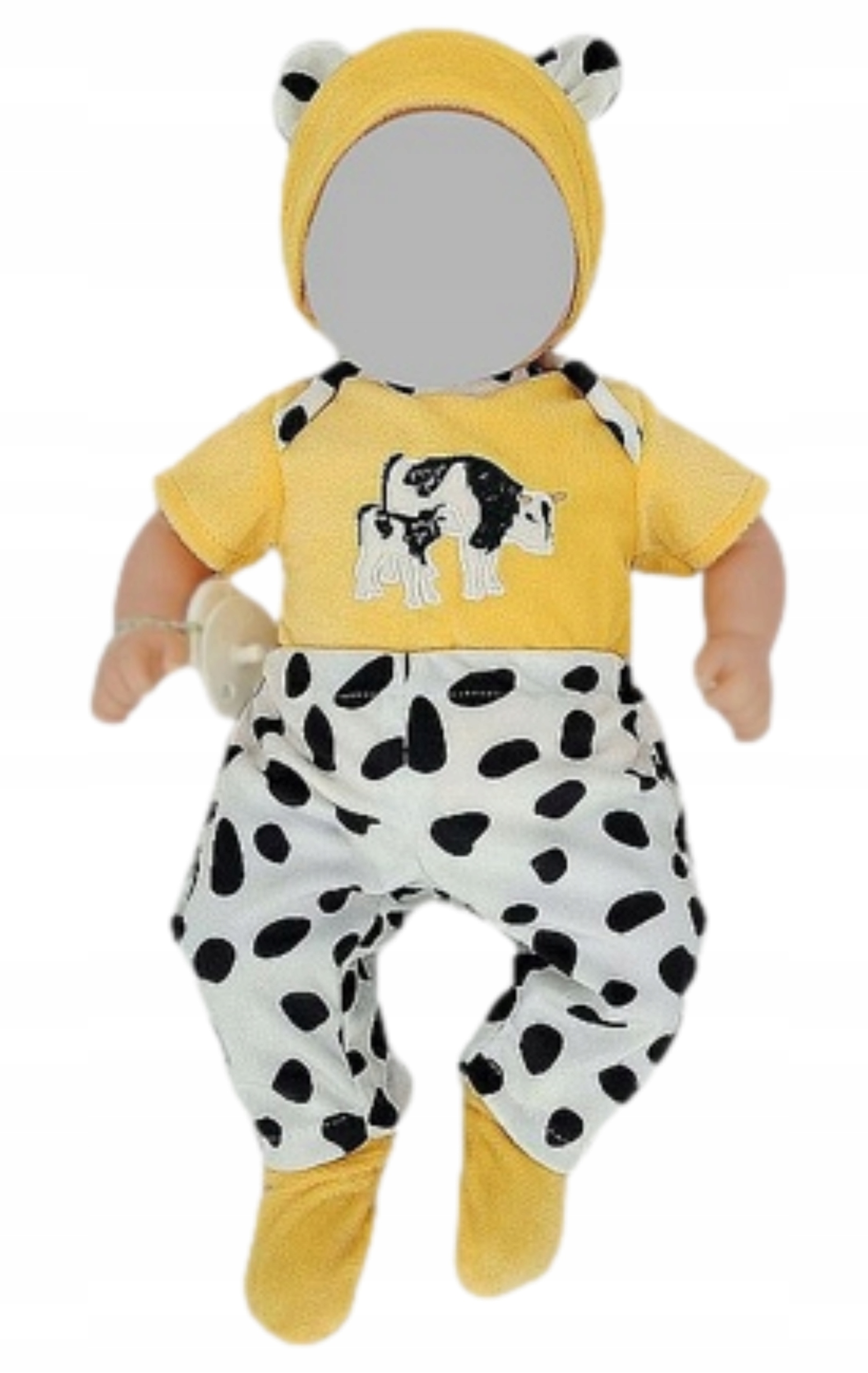 UBRANKO DLA BOBASA LALKI BABY śpioszki BODY BORN