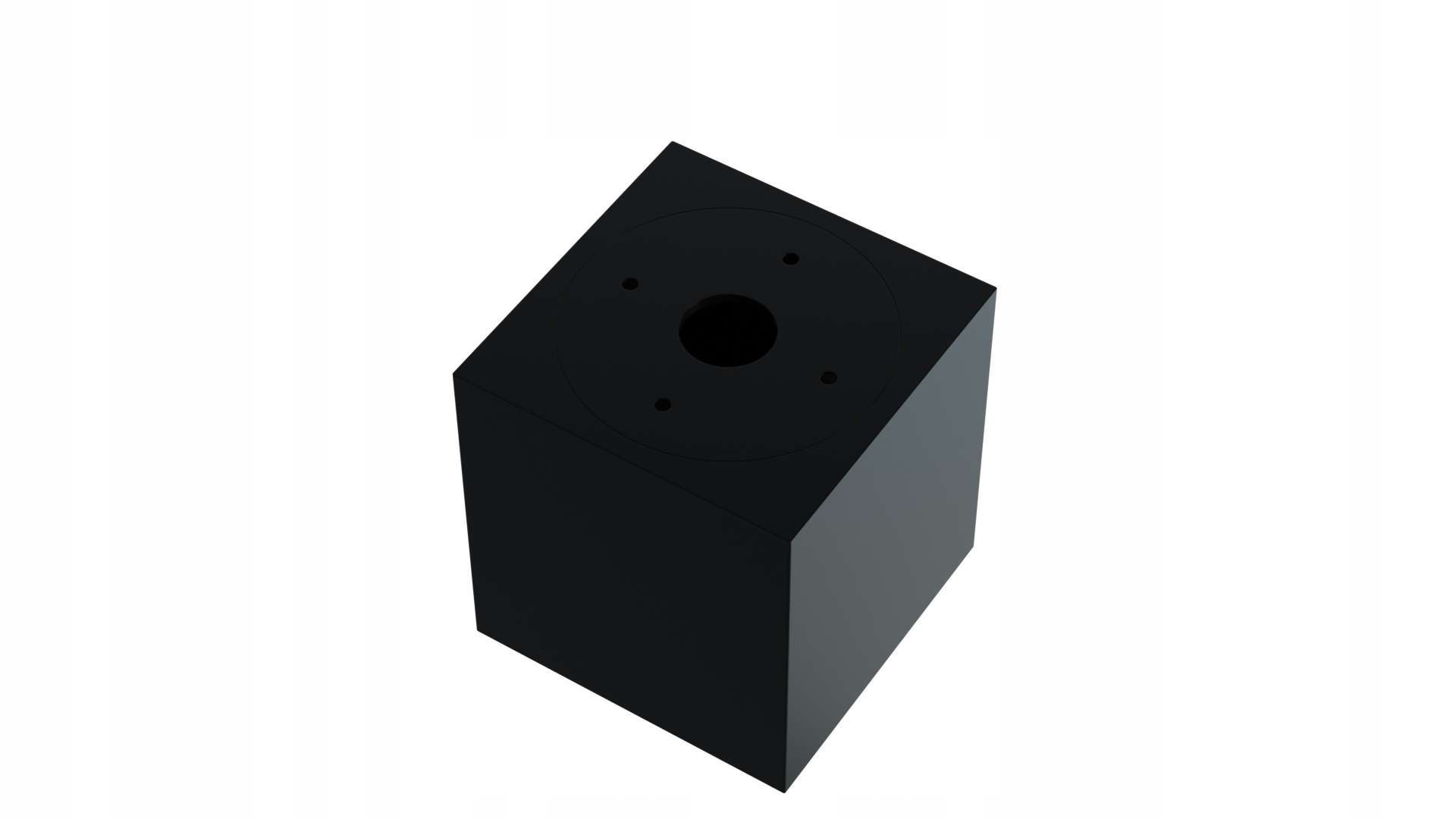 OPRAWA SUFITOWA LED GU10 KWADRATOWA RUCHOMA CZARNA Rodzaj reflektor sufitowy