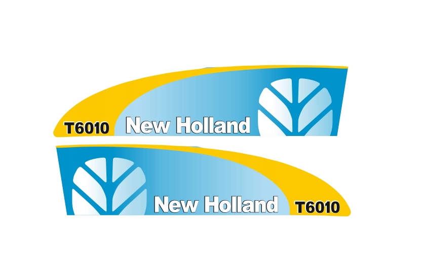Samolepky s nálepkou New Holland T6010
