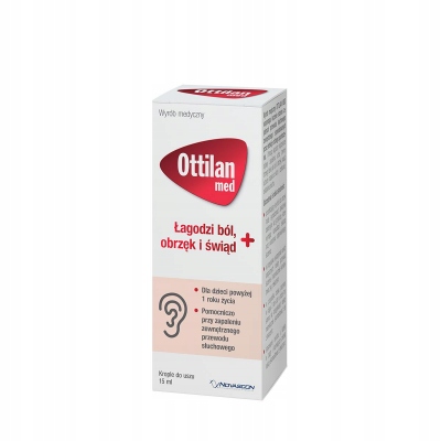 

Ottilan Med krople do uszu 15 ml