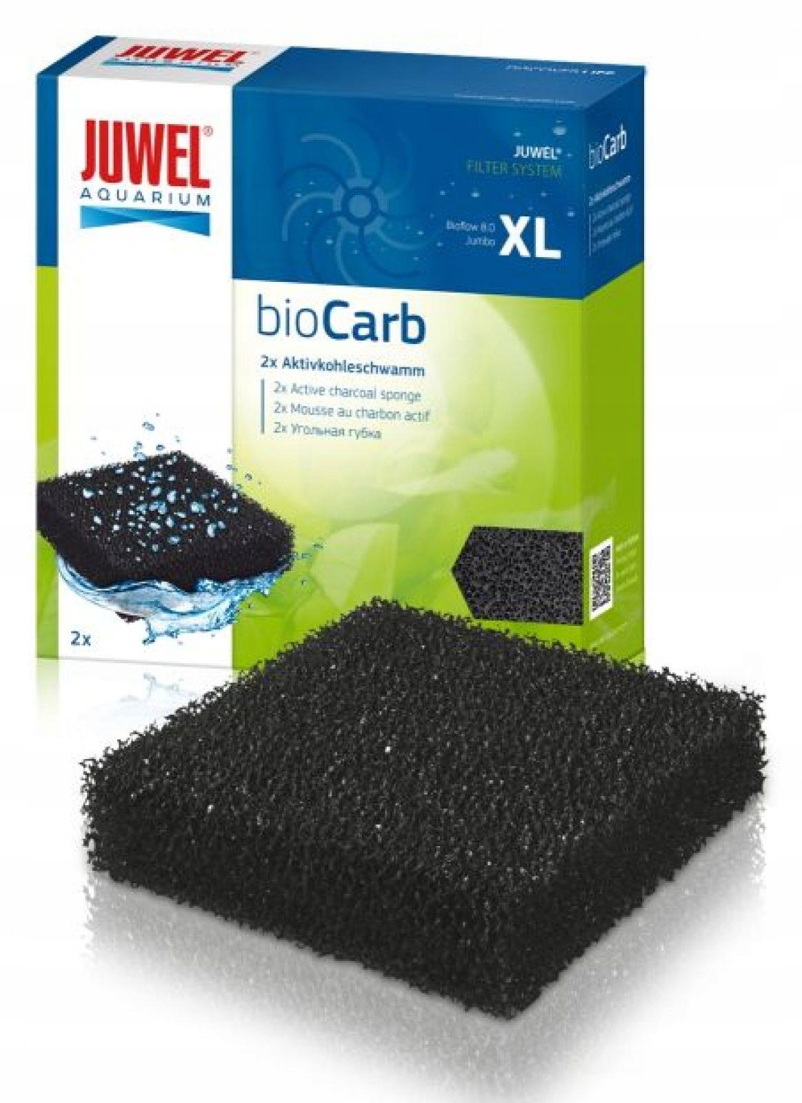 Uhlíková Gabka Pro Vnitřní Filtr Velikost XL Vložka Biocarb Náhrada