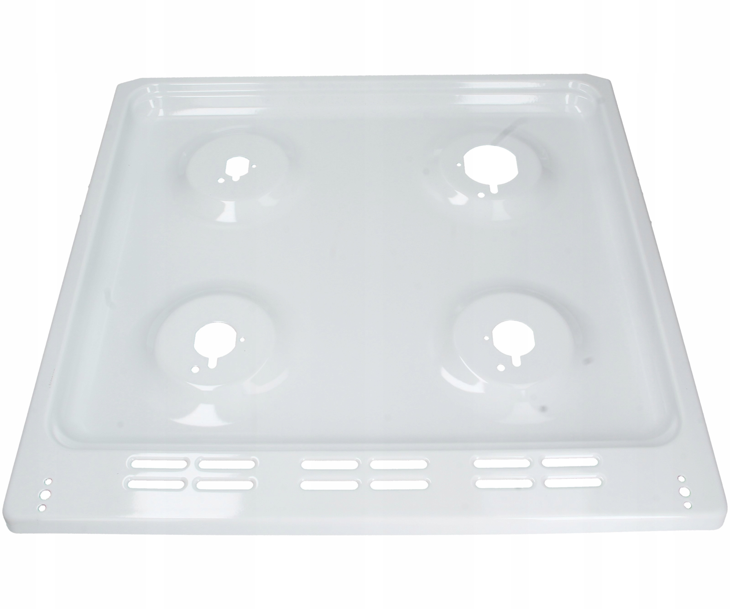 Blacha biała pod palniki do kuchenki Beko CSM62320DW CSM62120DW CSE62321DW