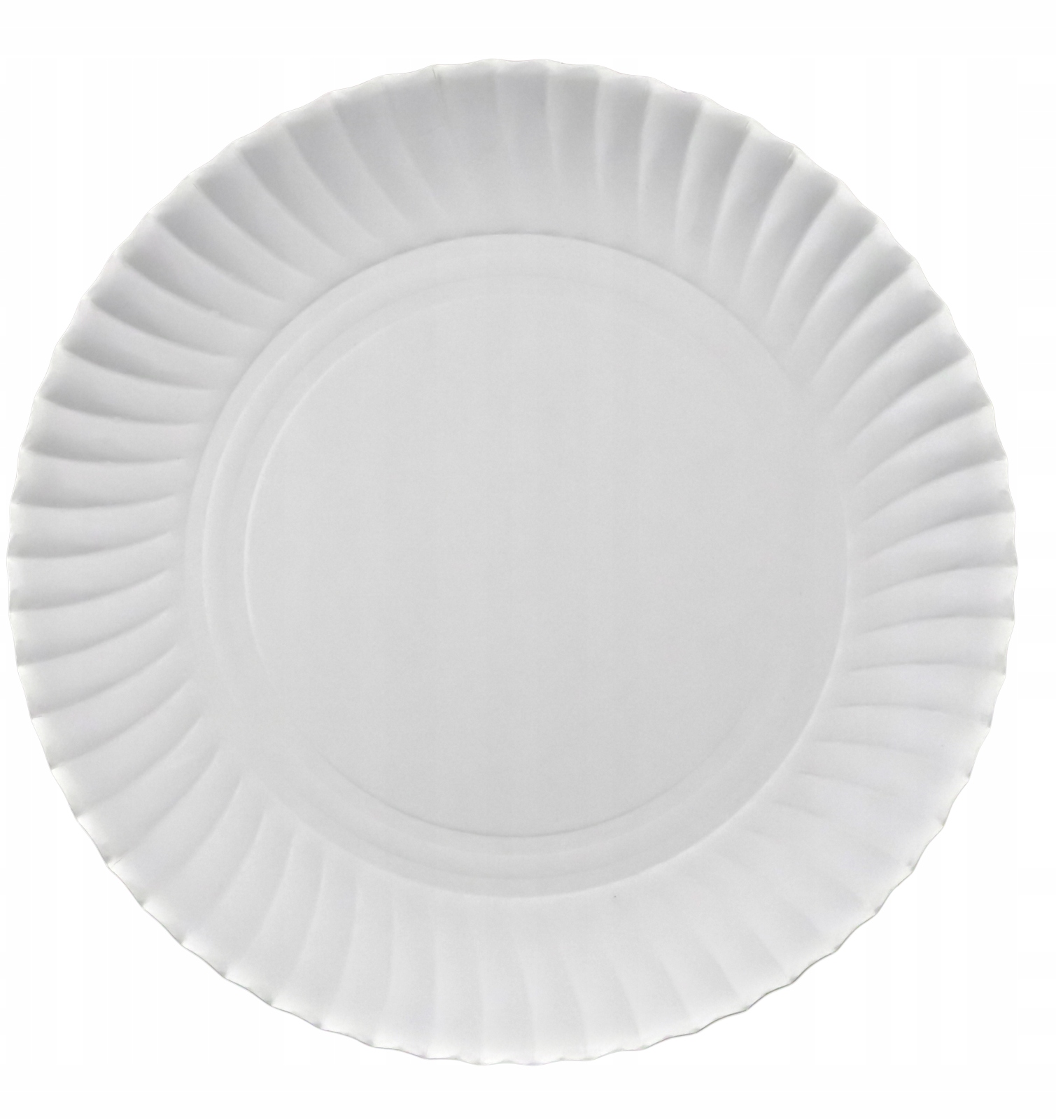 

Talerze papierowe białe jednorazowe 23cm 50szt
