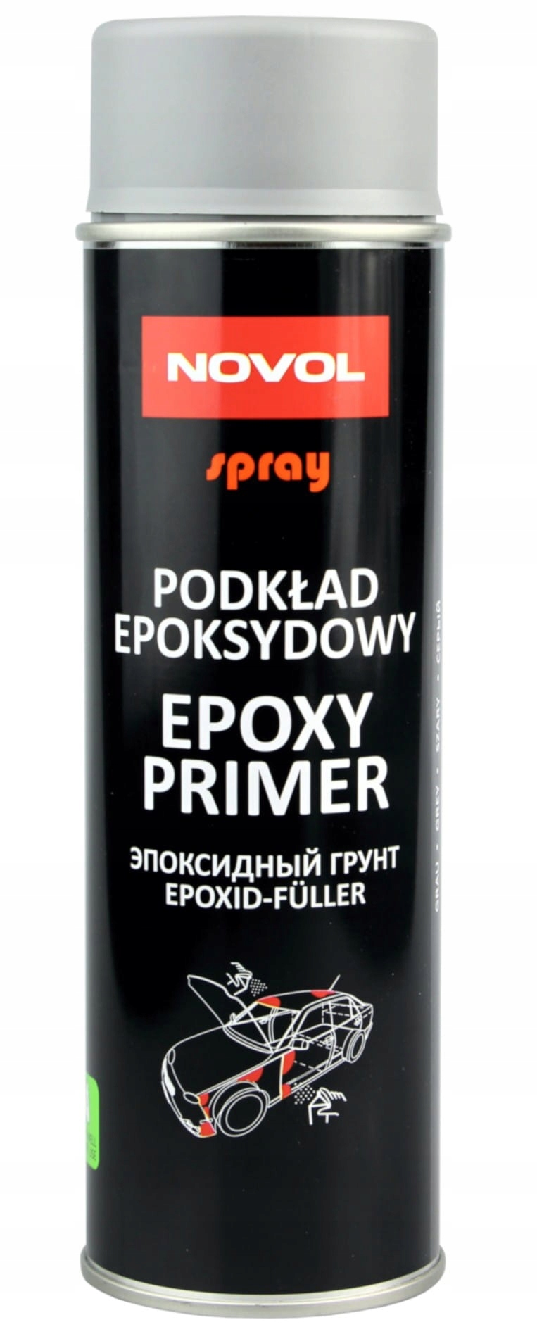 

Novol Podkład Epoksydowy Szary Spray 500ml