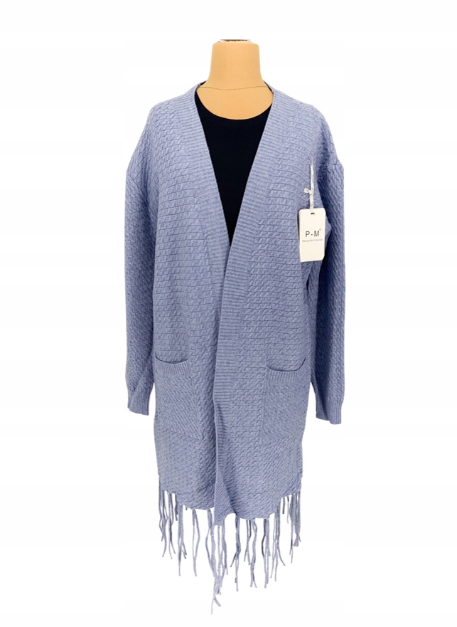 

Kardigan Narzutka Damska Frędzle P-m Roz XL/XXL