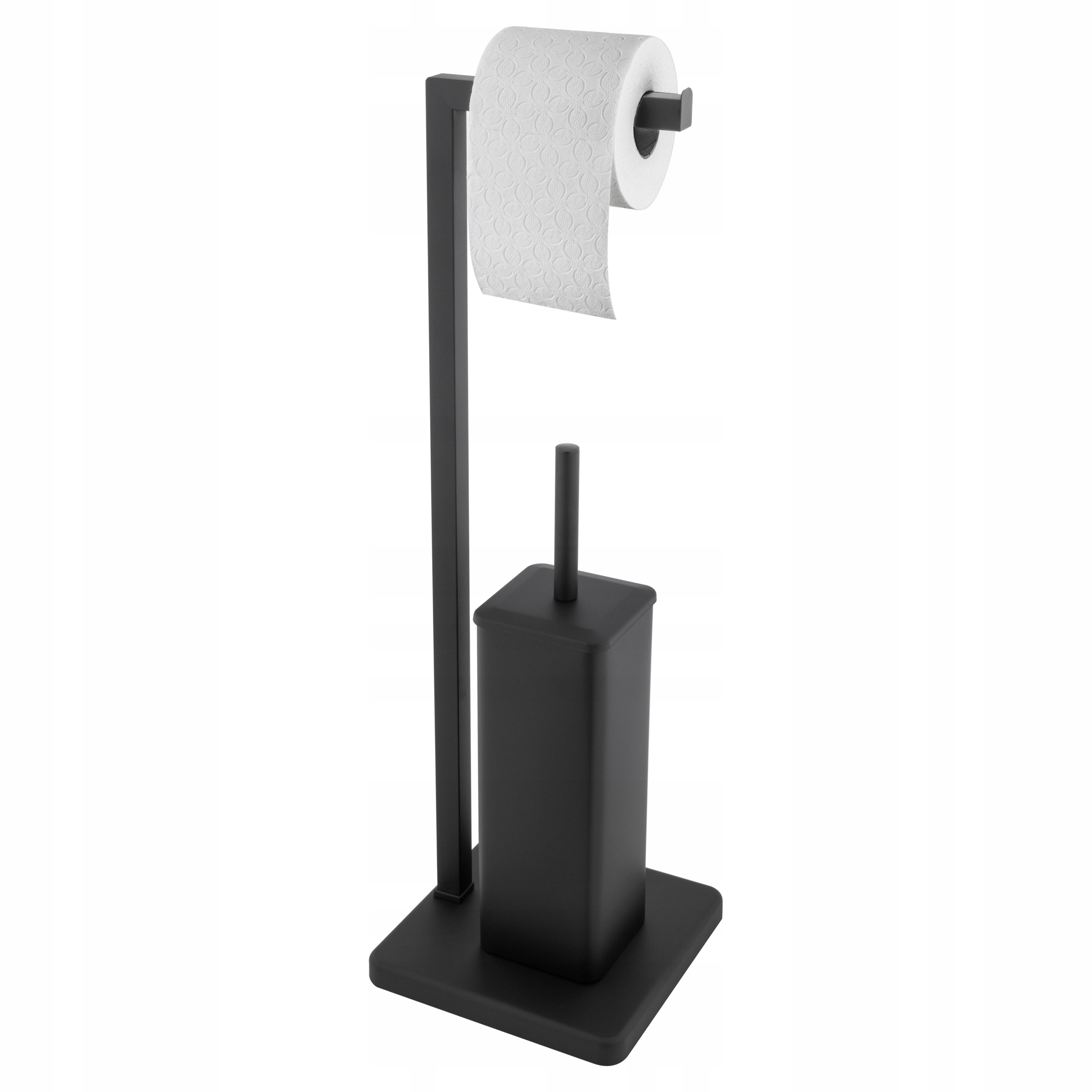 STOJAK WC SZCZOTKA TOALETOWA Z UCHWYTEM CZARNY MAT EAN (GTIN) 5904202141880