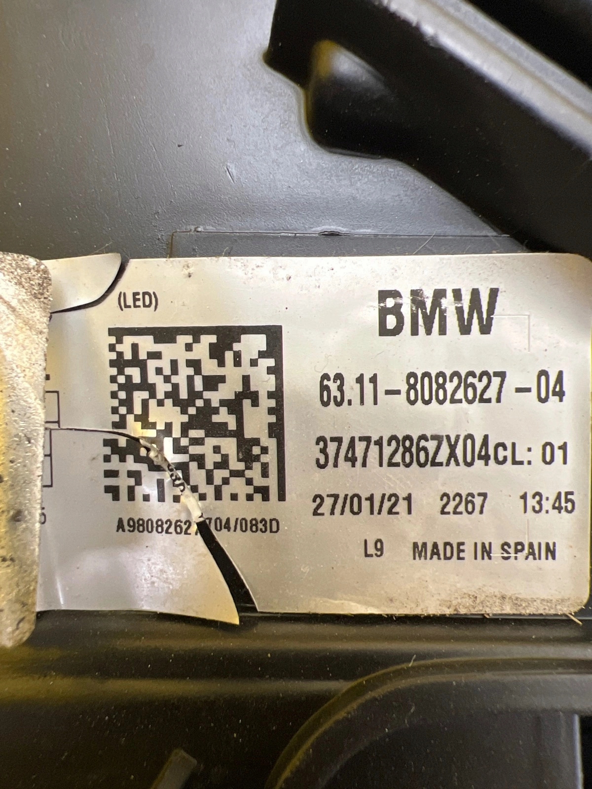 light left BMW 1 F40 19- Full Led Shadow EU 8082627-04