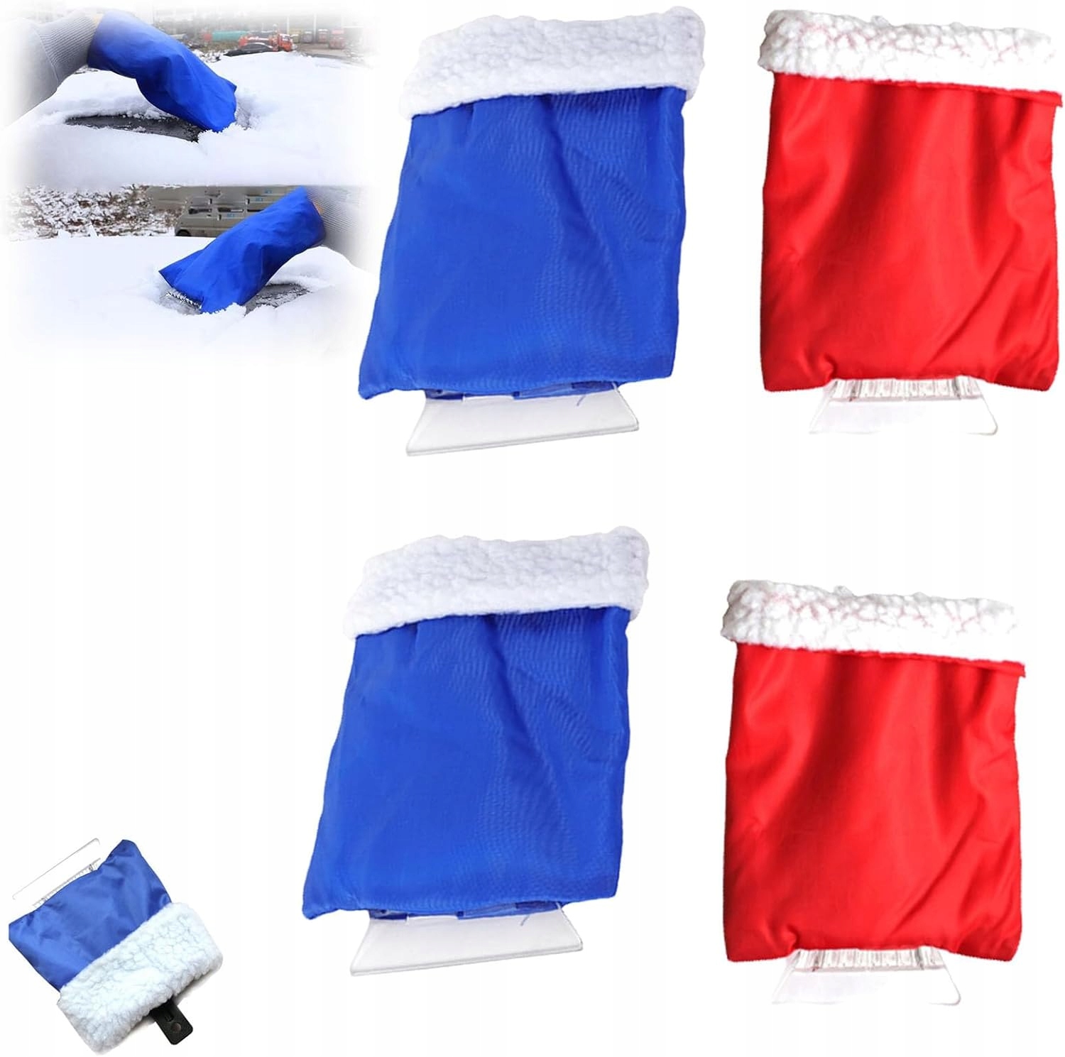 Magic Car Ice Scraper, narzędzie do usuwania śniegu, skrobaczka do
