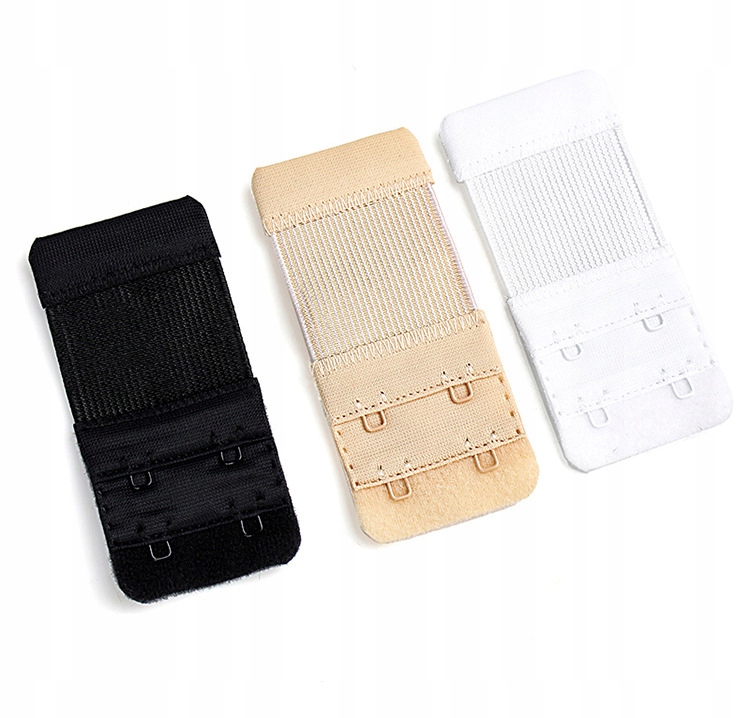 PRZEDŁUŻKA ZAPIĘCIA DO BIUSTONOSZA STANIKA ZESTAW 3 SZT KOLORY Rodzaj przedłużki