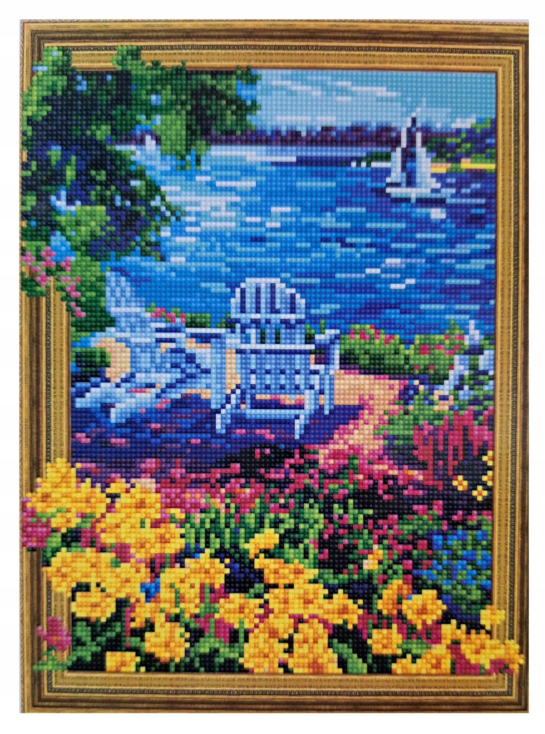 

Mozaika Diamentowa Kayet Haft Diamenowy Jezioro