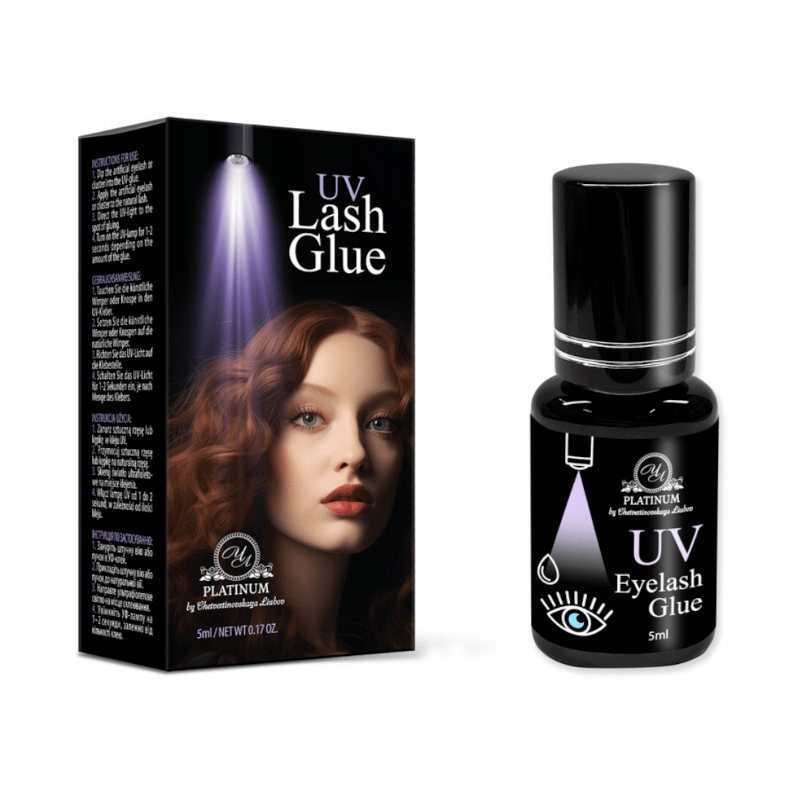 Uv lepidlo pro prodlužování řas Platinum