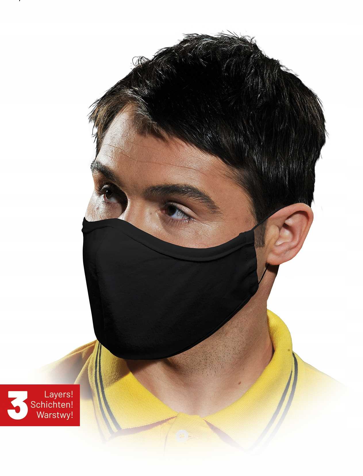 Opakovaně použitelná potápěčské brýle Černá Mas-saferb 10 ks