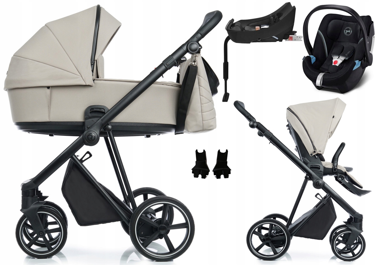 WÓZEK ROAN IVI CYBEX ATON 5 BAZA 2-FIX SESAME