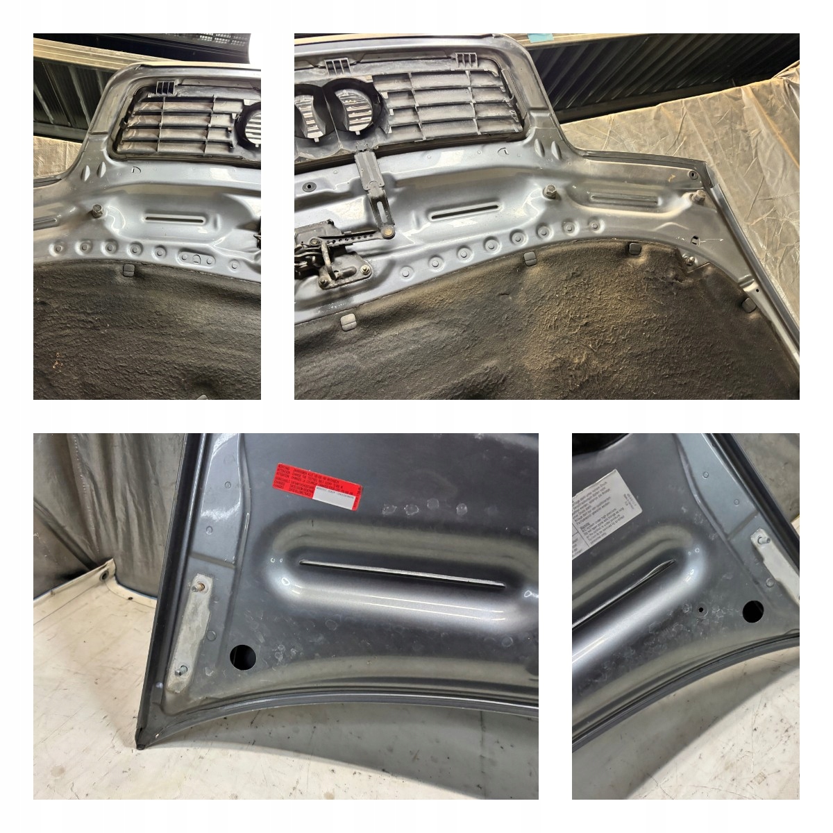 bonnet AUDI A6 C5 PRZEDLIFT K: LY7L