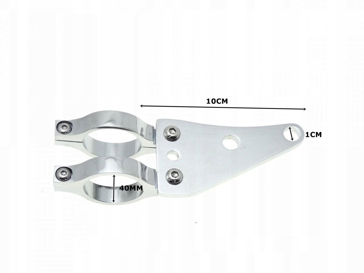 UCHWYT LAMPY PRZEDNIEJ BOCZNE CHROMOWANE 40 MM EAN 7383803469605