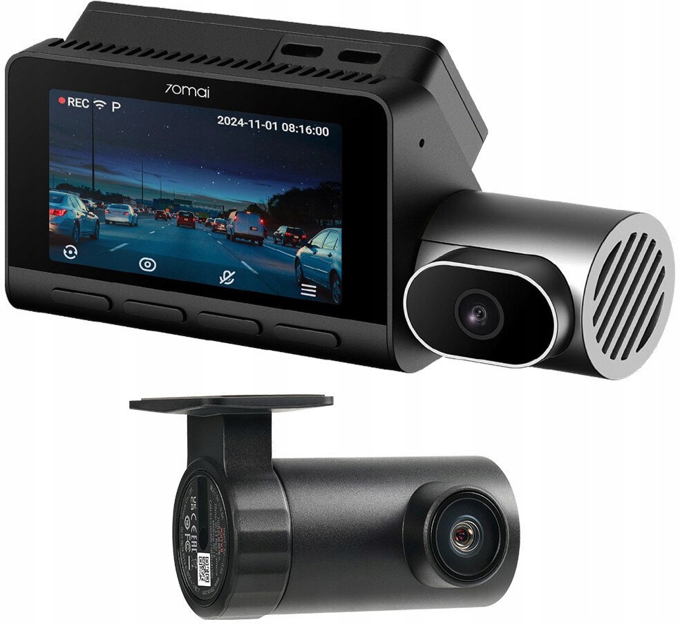 Videorekordér Predná Strana Interiér 70MAI T800 4k zadná kamera RC24