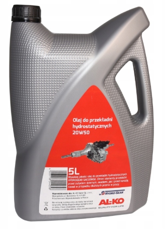 Olej do przekładni hydrostatycznej 20W50 Hydro-gear 5L