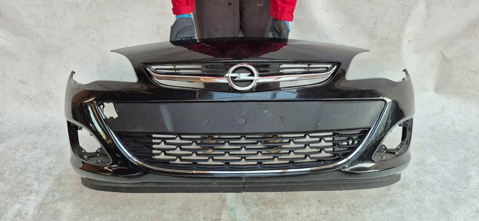 OPEL ASTRA J IV LIFT 2012-2015 bumper front front grill 13368660