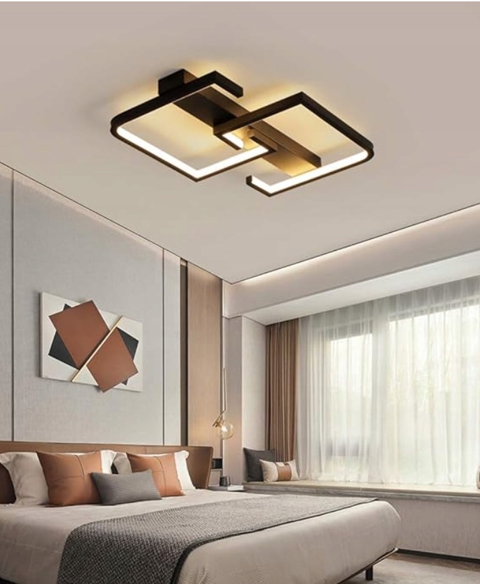 LAMPA LED KWADRAT SUFITOWA PLAFON LED + PILOT Rodzaj plafon