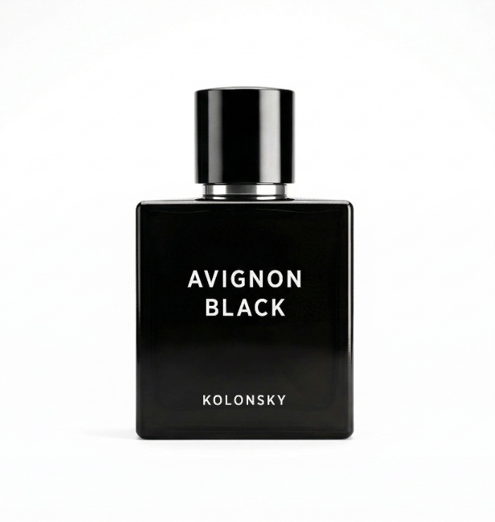Parfémovaná voda Avignon Black 100 ml mužná ambra kadidlo pižmo