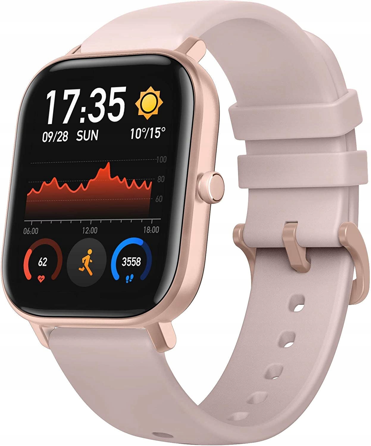 Smart Watch Inteligentny Zegarek Różowy