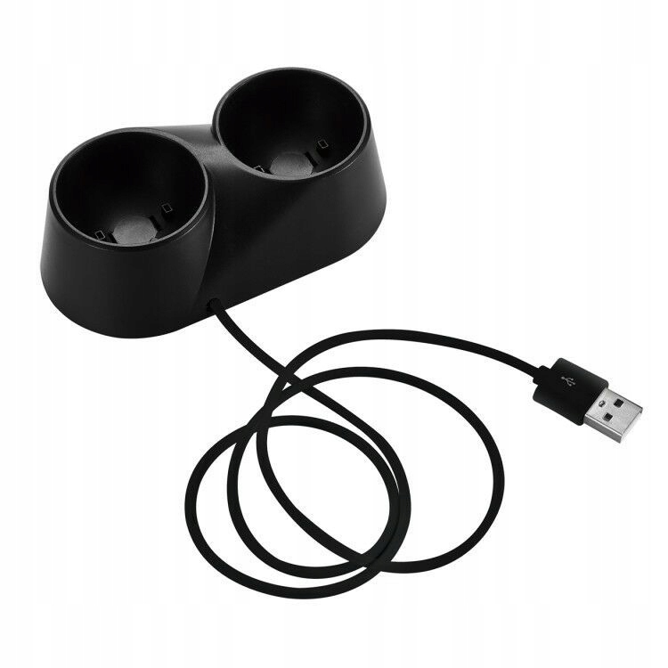 You2K Podstawka ładująca ładowarka USB na 2 kontrolery Move do PS3 / PS4