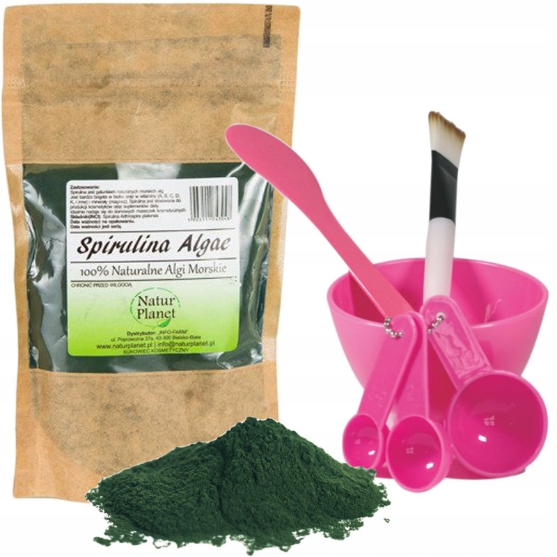 

Zestaw Do Alg + Spirulina Algi Morskie duża paczka
