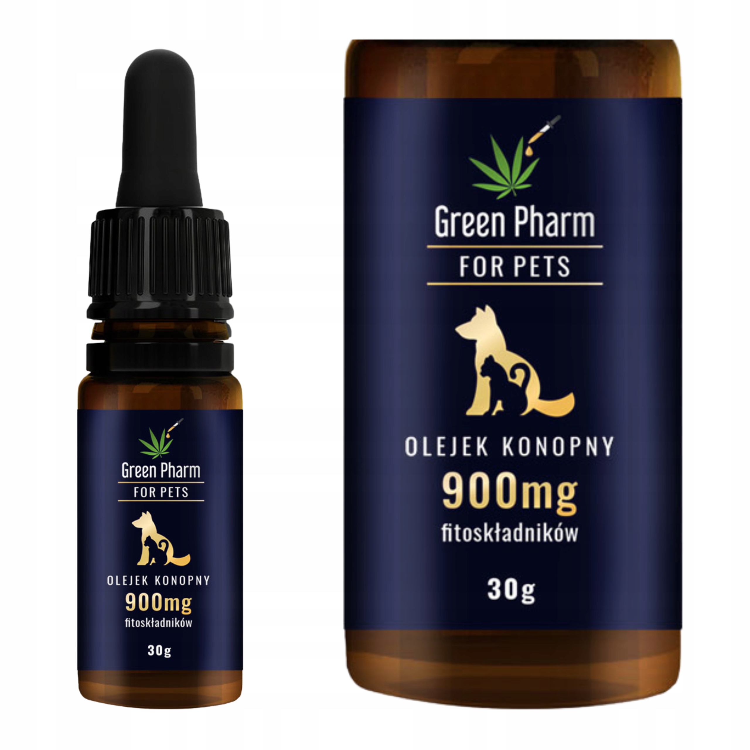 Levně Konopný olej Cbd 3% Pro psa 900 mg 33 ml Veterinární Bez Thc