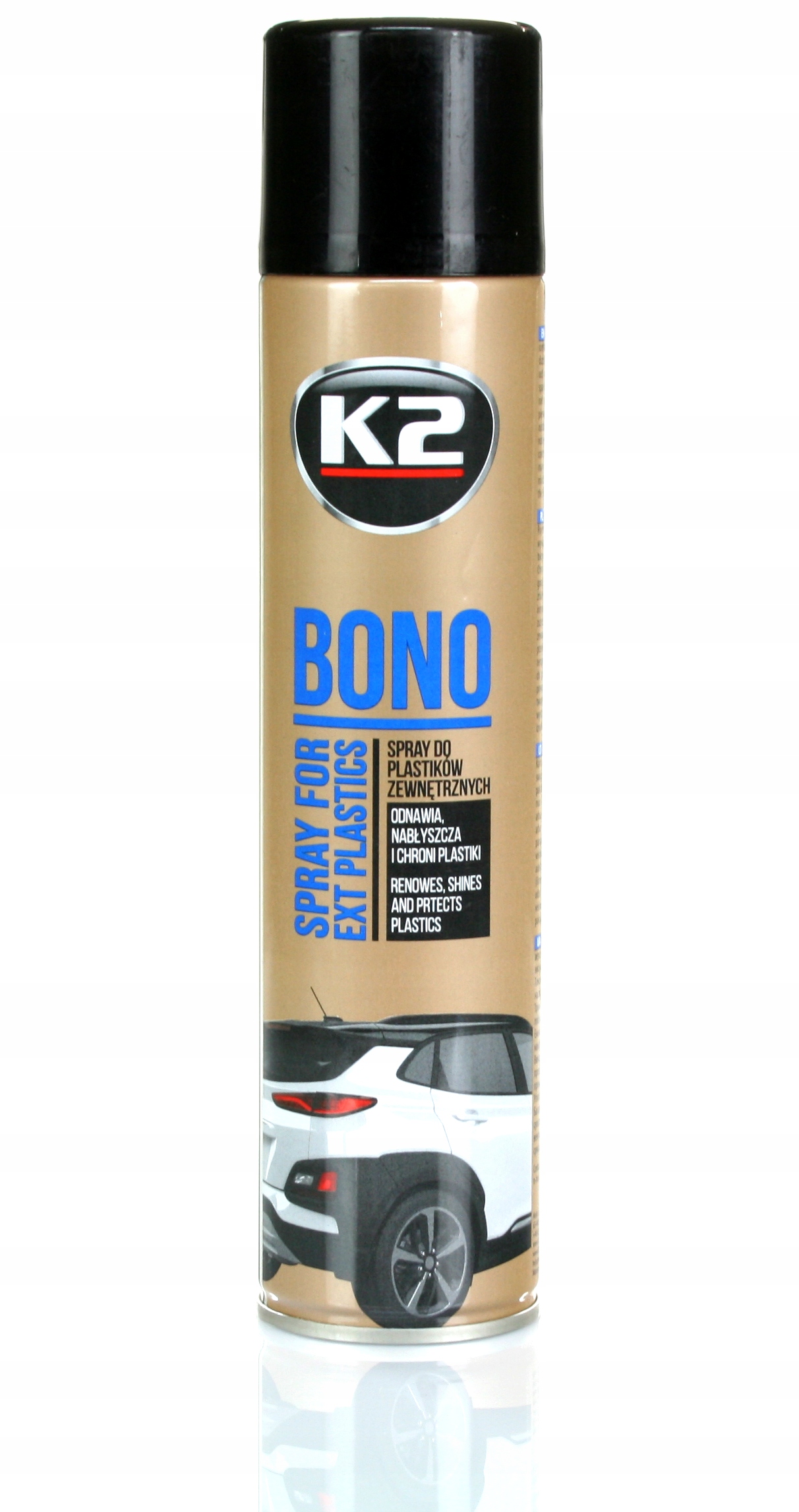 K2 Bono Spray Do Plastików Zewnętrznych I Gum