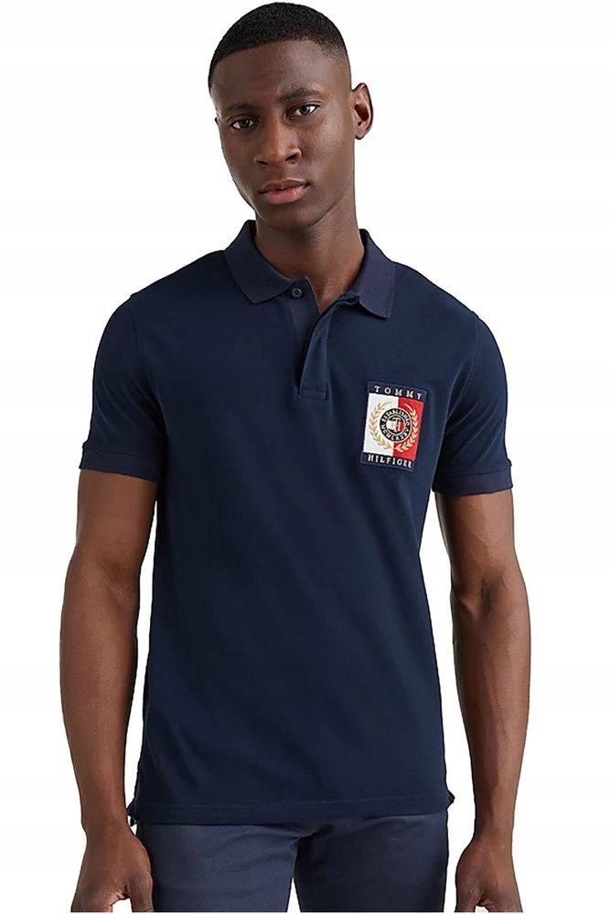 Tommy Hilfiger Polokošile Icon Badge MW0MW23963 R Xs S
