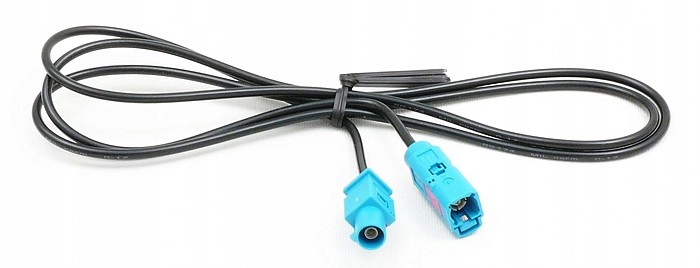 Przewód kabel przedłużacz Fakra wtyk Fakra gniazdo 1m. 100cm