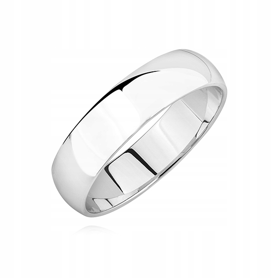 

Srebrna Obrączka Męska +grawer Gratis ROZM.28