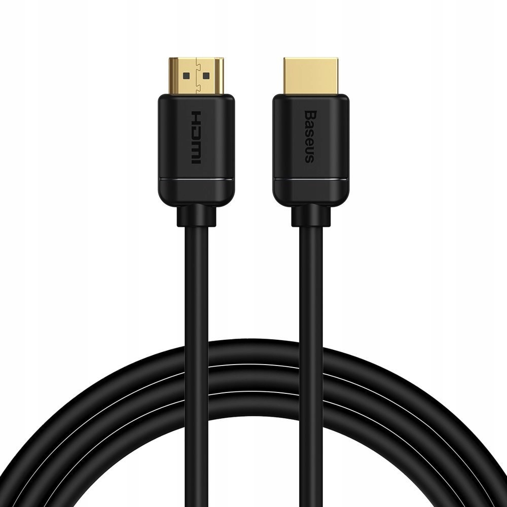Kabel przewód Hdmi 2.0 4K 60 Hz 3D Hdr 18 Gbps 2 m czarny