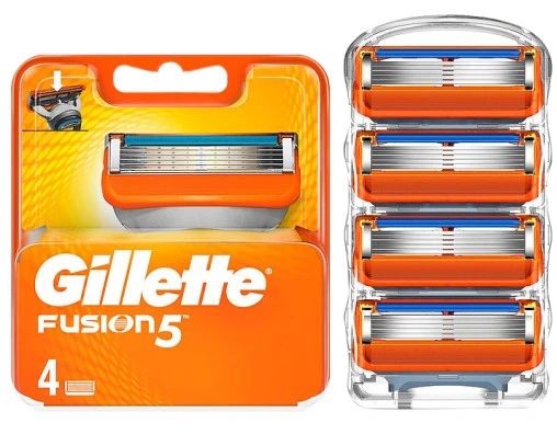 

Gillette Fusion5 wkłady do maszynki 4szt.