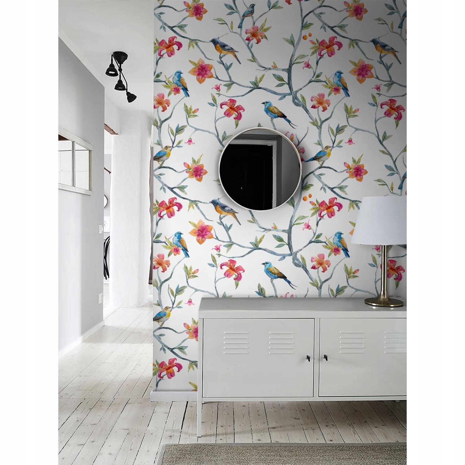 

Foto tapeta samoprzylepna Wiosenne ptaki 104x70cm