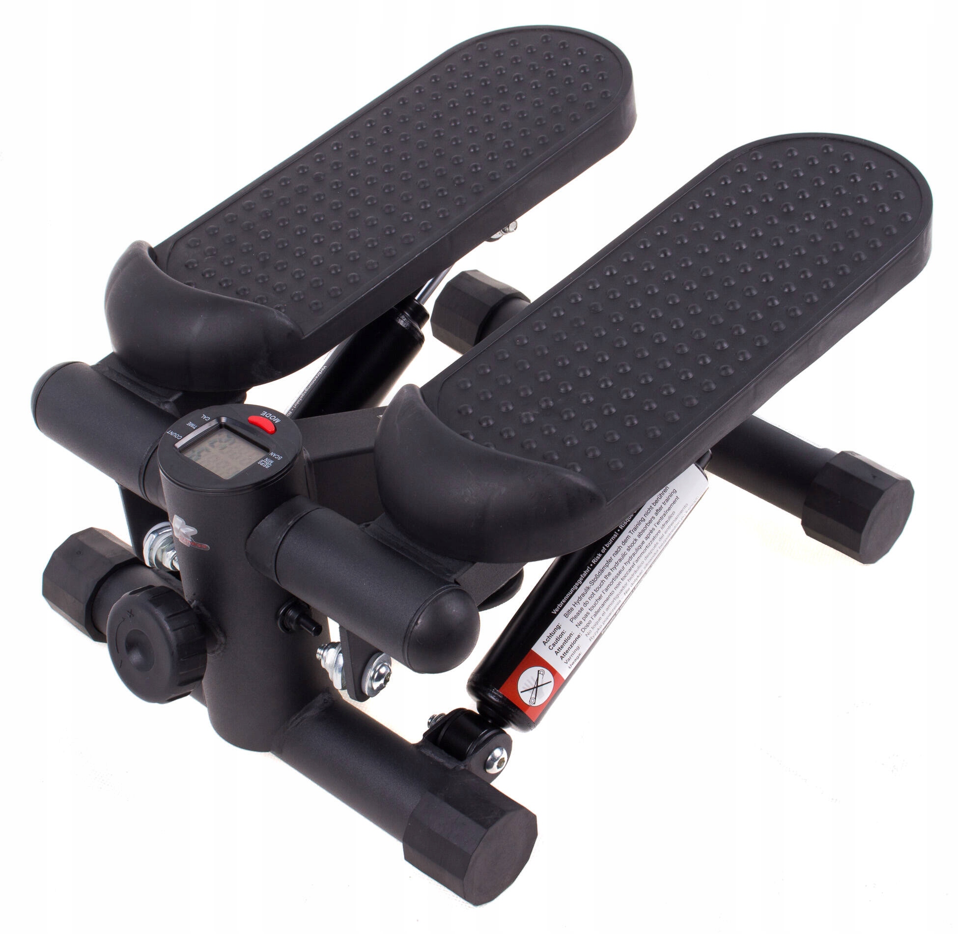 Stepper pro cvičení jednoduchý profesionální s displejem JKexer 521 černý